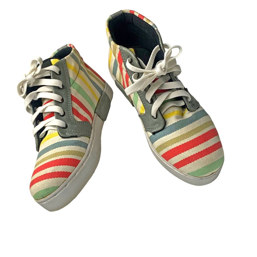 RANGKAYO  Striped‎ Canvas Thai Fashion Sneakers
